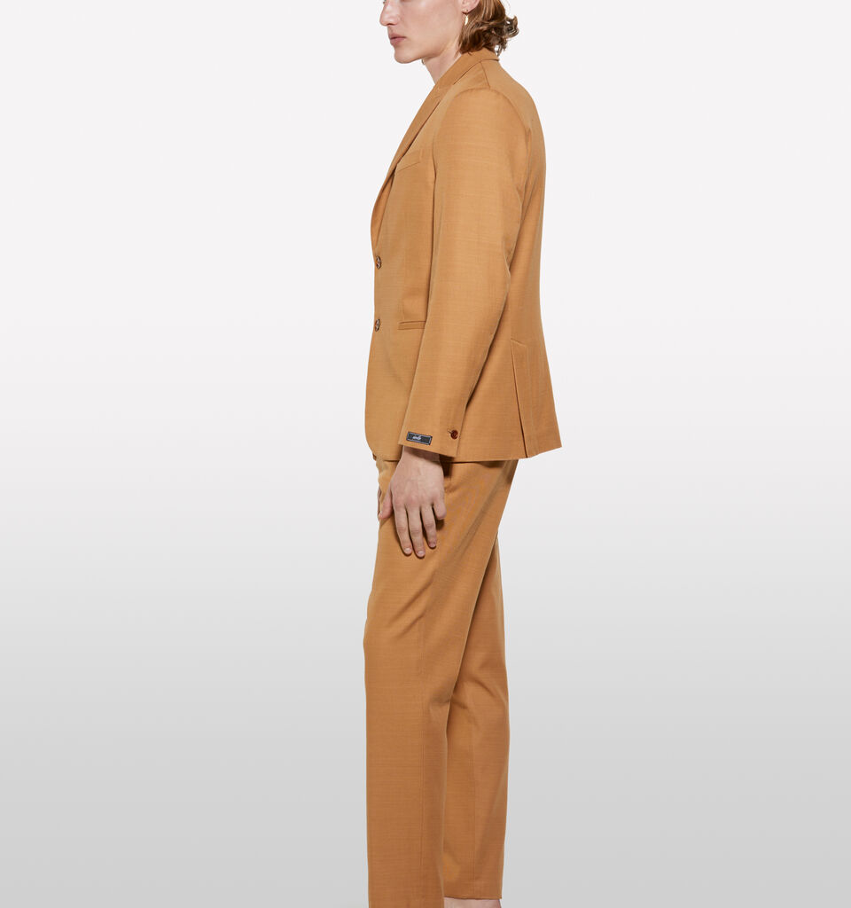 Camel single-breasted blazer - men's blazers - Camel | Sisley image number 2